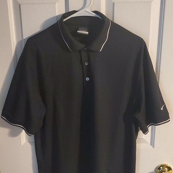 Nike Golf Polo Shirt (Black) - Picture 1 of 3